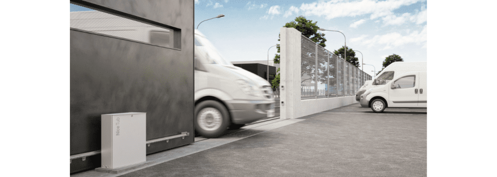 Sliding Gate Automation Using Nice Hansa Tub 4000