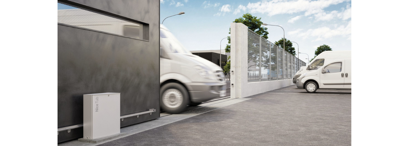 Sliding Gate Automation Using Nice Hansa Tub 4000