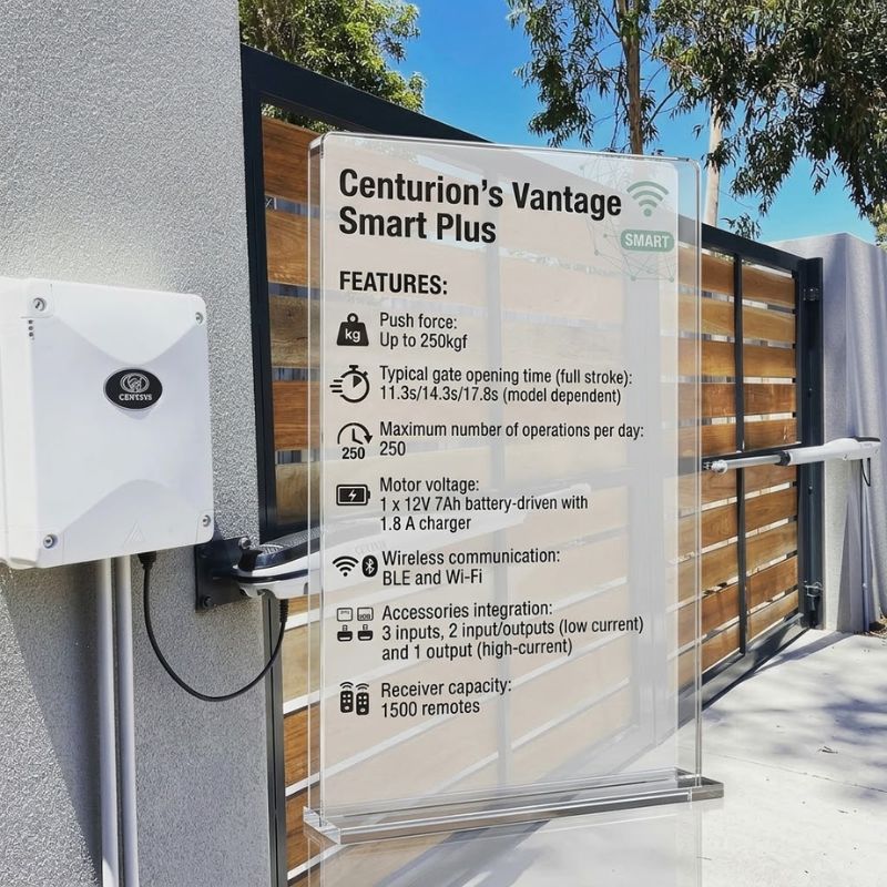 Get today Centurion's Swing Vantage Smart Plus